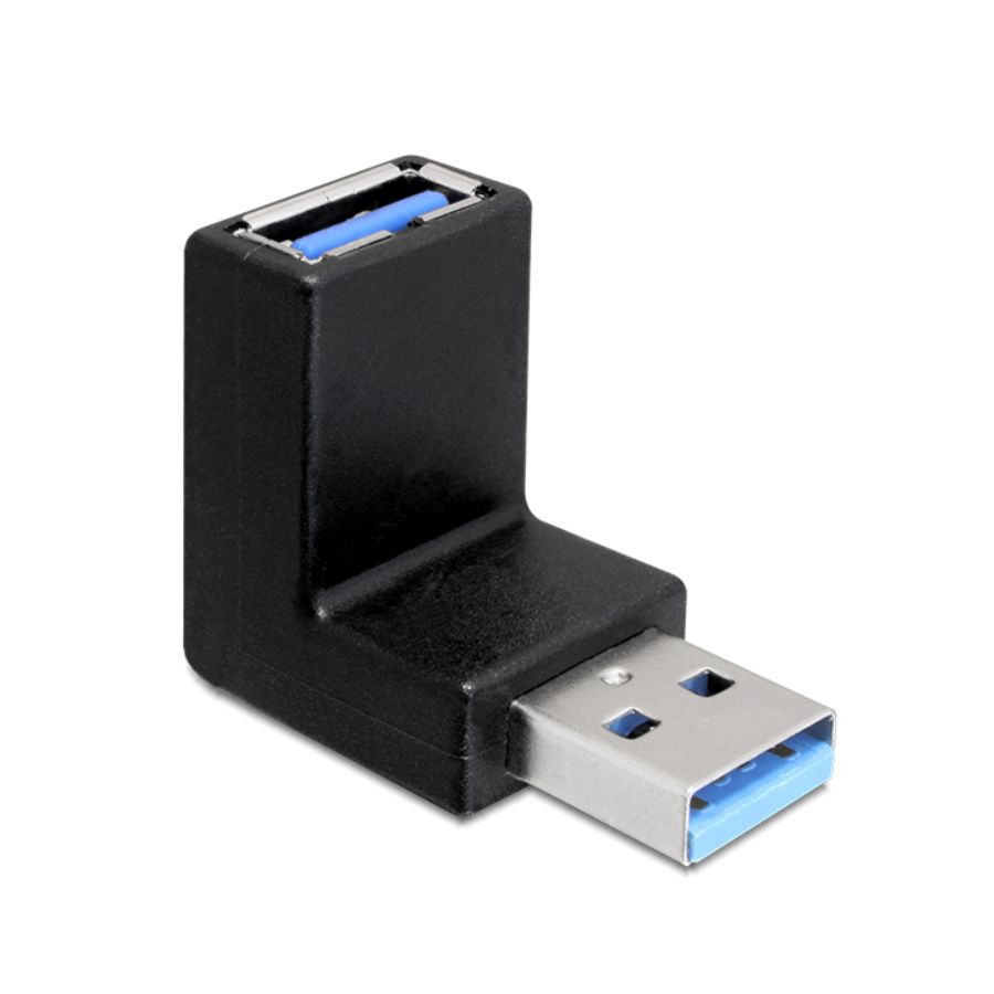 USB-Winkeladapter AA 90° nach OBEN gewinkelt (für USB 3.0, 2.0 & 1.1)