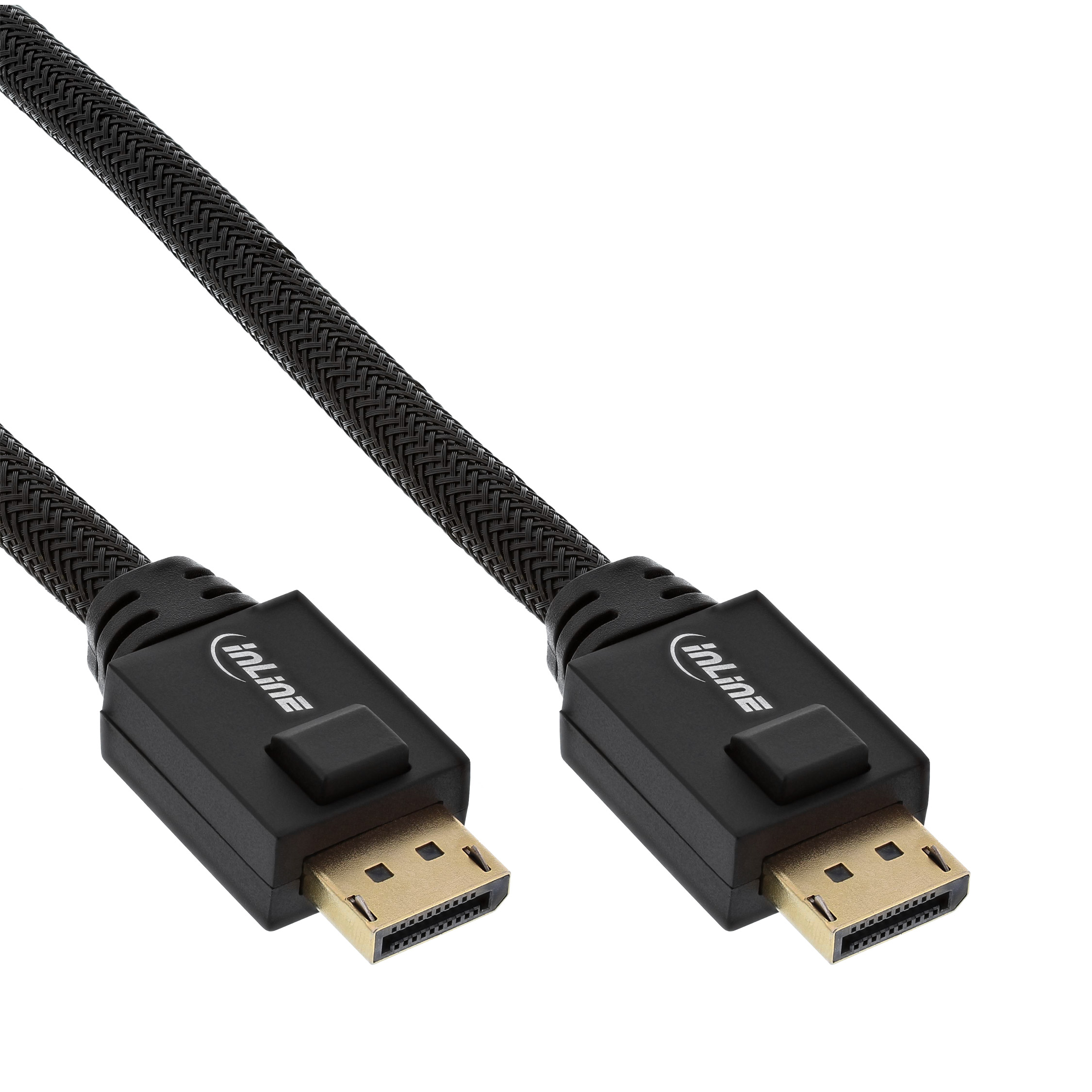 DisplayPort Aktiv-Kabel, 4K2K, schwarz, vergoldete Kontakte, 15m