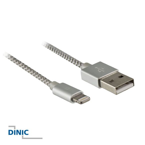 Lade- & Sync-Kabel für iPhone, USB A an Lightning-Port, Apple MFI zertifiziert, 1m