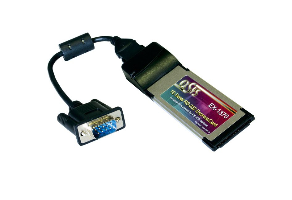 ExpressCard Seriell RS-232 OXFORD 34mm 1 Port, Typ EXSYS EX-1370