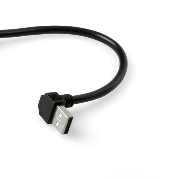 USB-Kabel mit abgewinkeltem A-Stecker 90° NACH OBEN 1m
