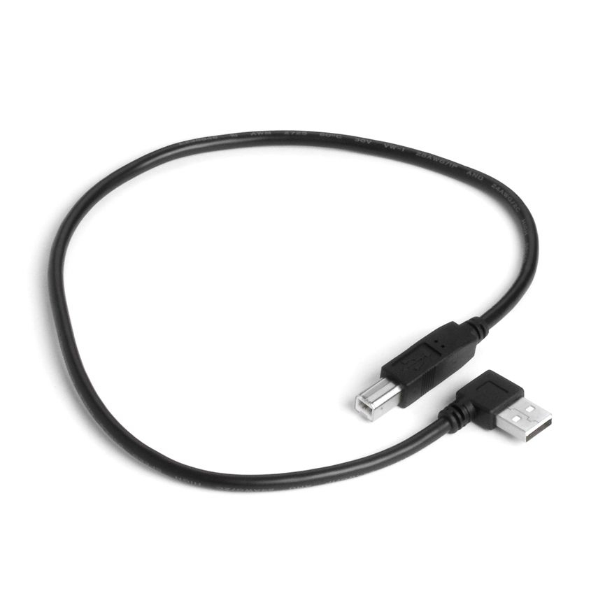 USB-Kabel Stecker A abgewinkelt LINKS 50cm