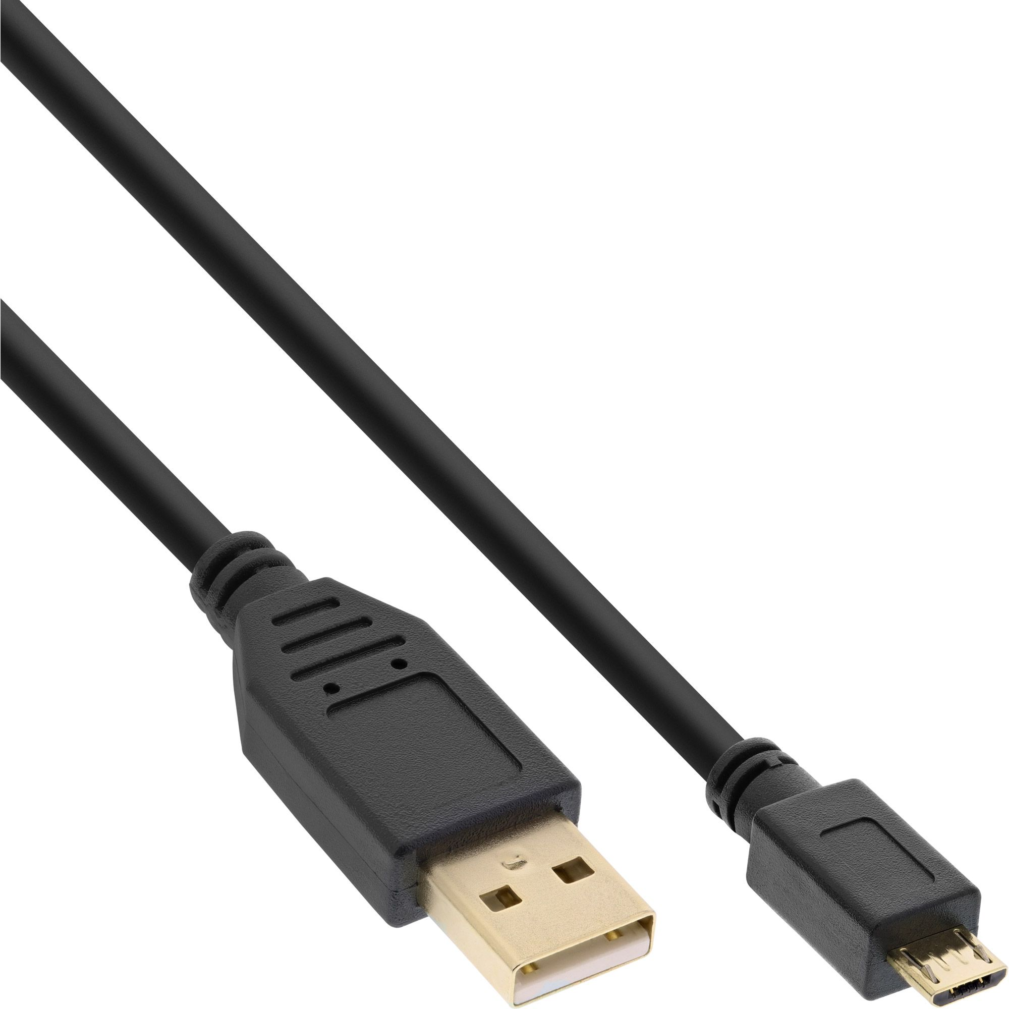 MICRO USB 2.0 Kabel, Stecker USB A an Micro B, 30cm
