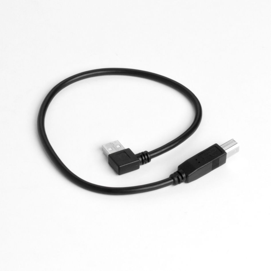 USB-Kabel Stecker A abgewinkelt LINKS 40cm