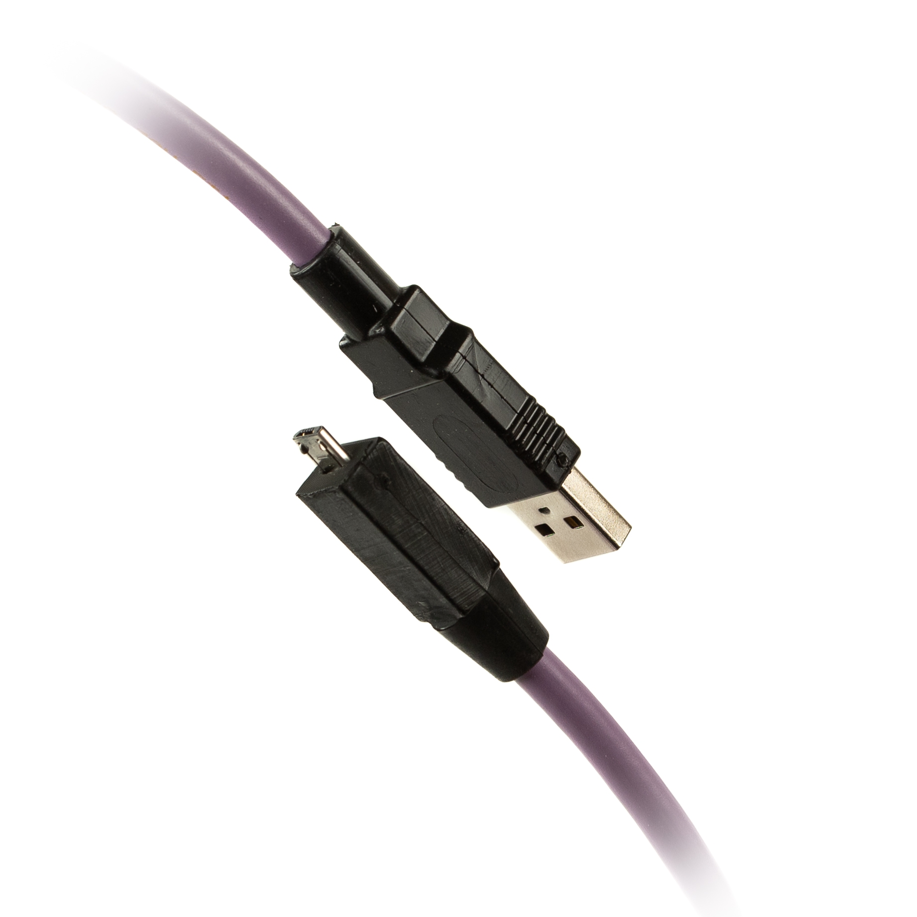 USB 2.0 Kabel PUR für Schleppkette u. Industrie, Typ A auf Micro B, 5m