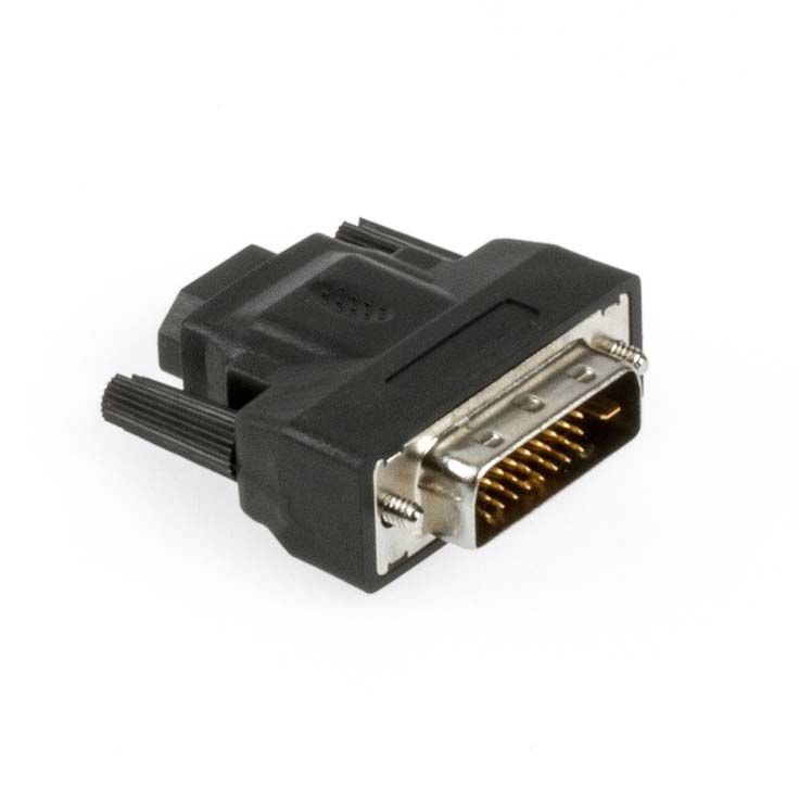 Adapter DVI 24+1 männlich auf HDMI weiblich mit LED