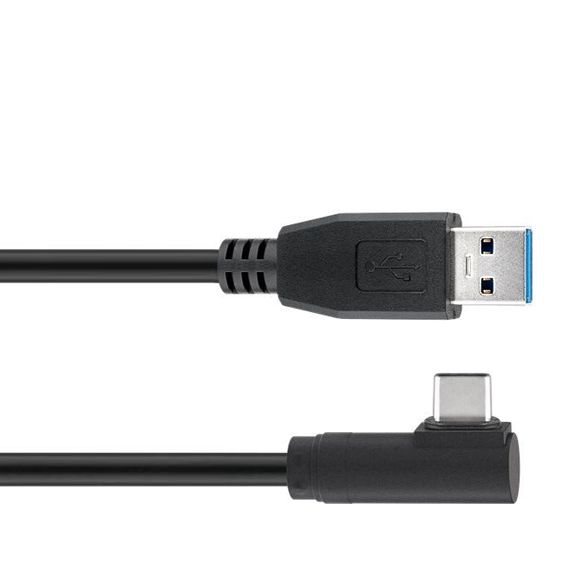 Kabel USB Type-C™ Stecker gewinkelt auf USB 3.0 A 3m