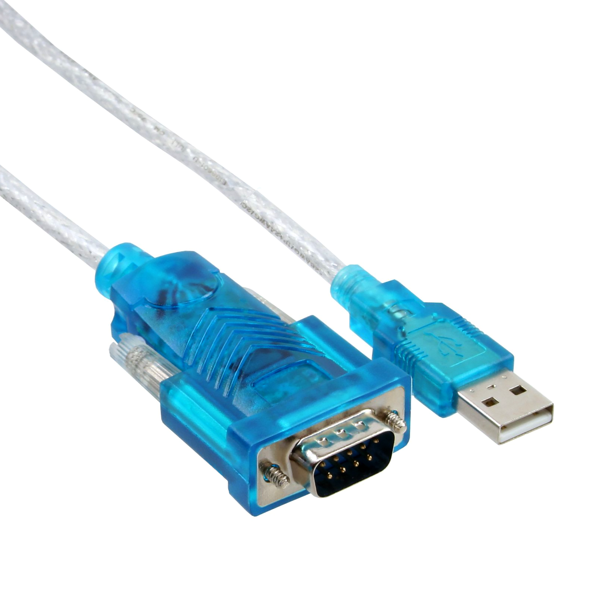 4cf39193b8ee7ec77e432217cf0086d9056575bc USB Seriell Adapter DSub9m RS232 mit Prolific-Chip inkl. 9/25-Adapter 180cm