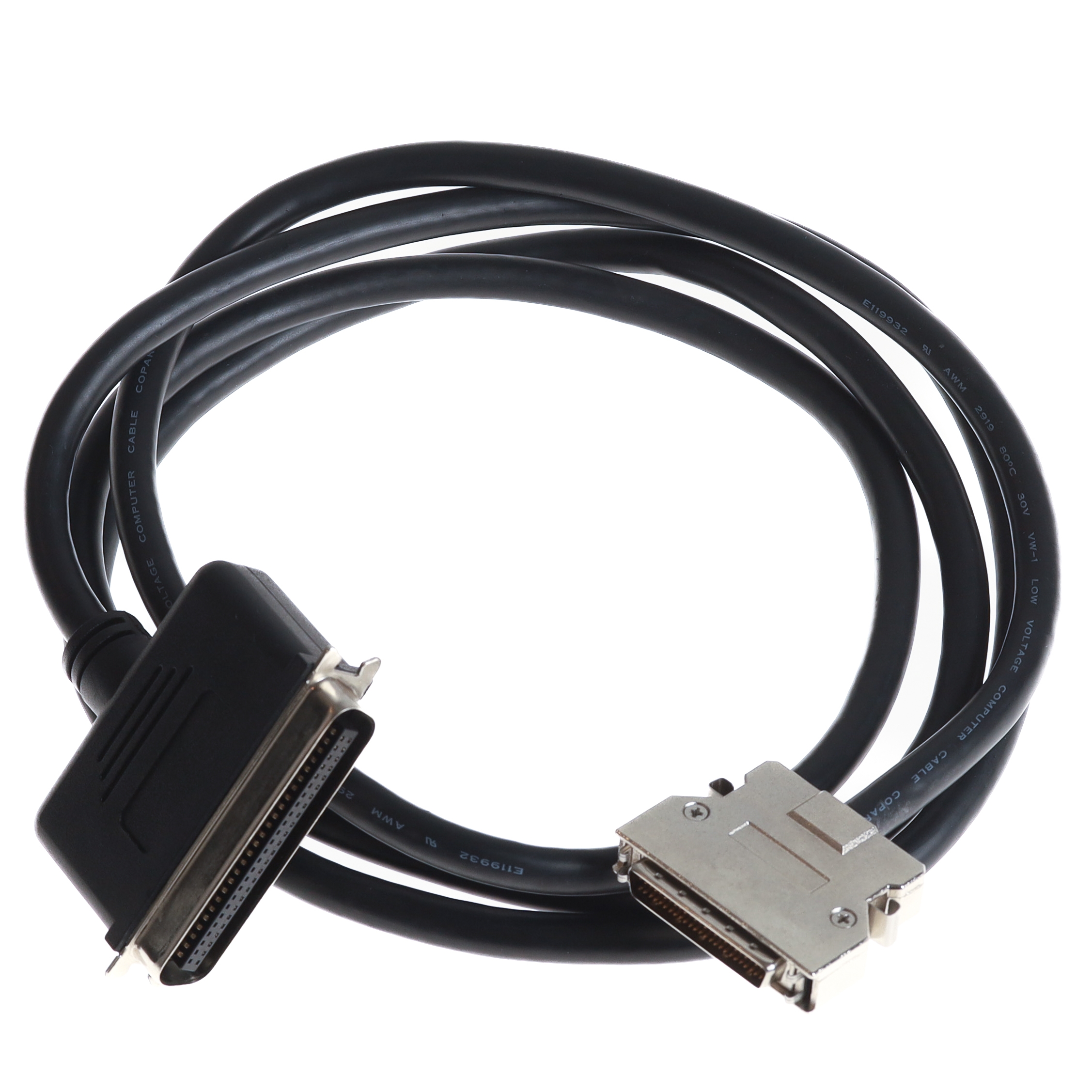 SCSI-II-Kabel HP-DSub-50 an Cen-50 180cm SCSI-II-Kabel HP-DSub-50 an Cen-50 180cm