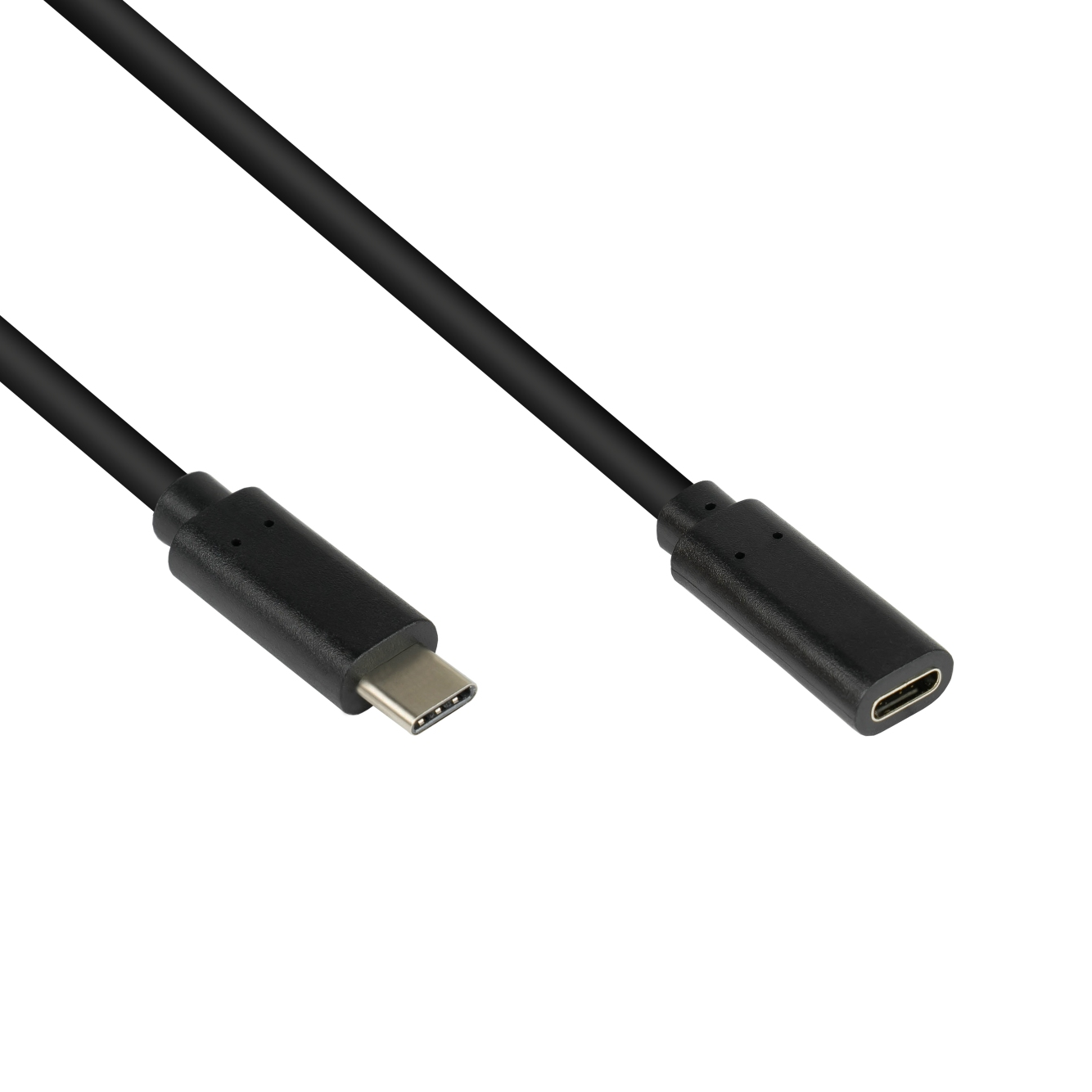 USB-Verlängerungskabel Type-C™ Stecker-Buchse, 10Gbps, 50cm