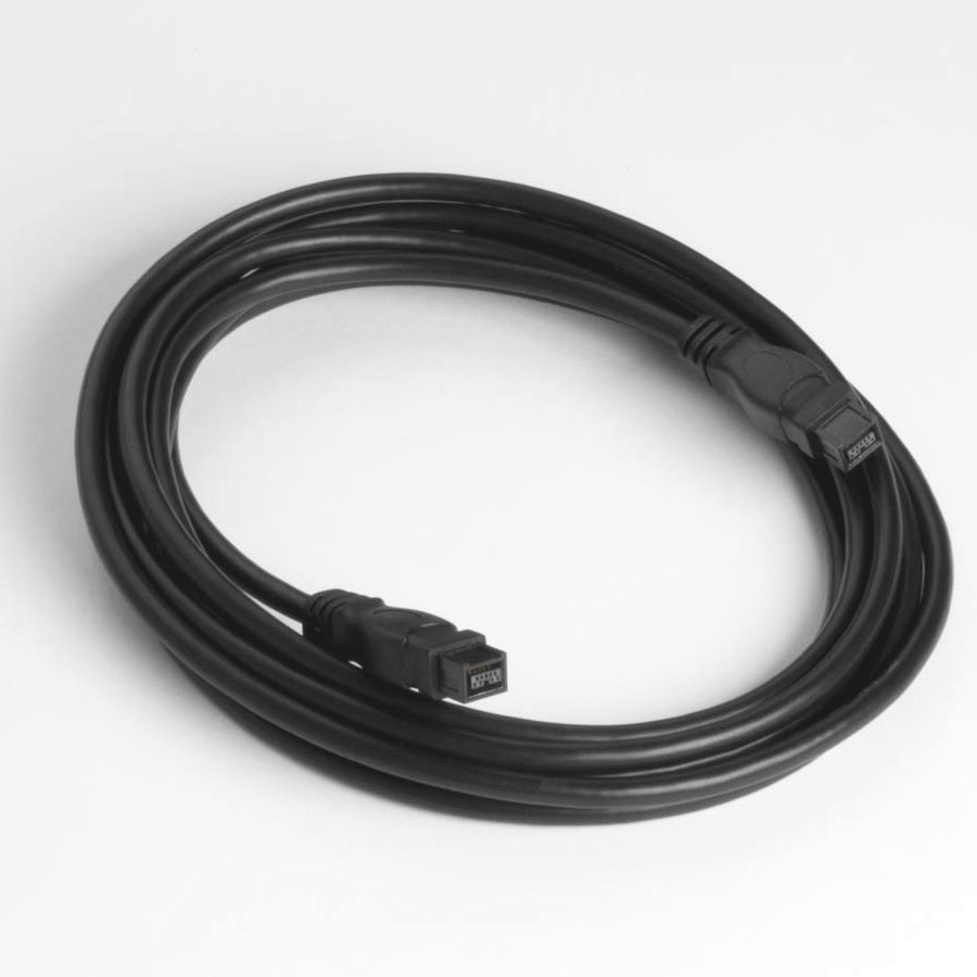 Firewire 800 Kabel 9-polig auf 9-polig SCHWARZ 3m