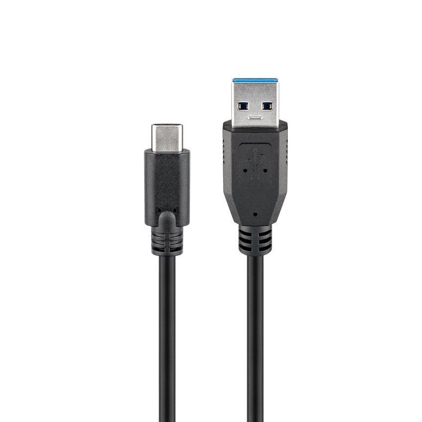 USB-Kabel Type-C™ Stecker auf USB 3.0 A Stecker 2m