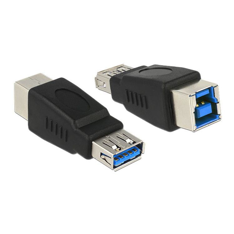 USB 3.0 Adapter A-Buchse auf B-Buchse