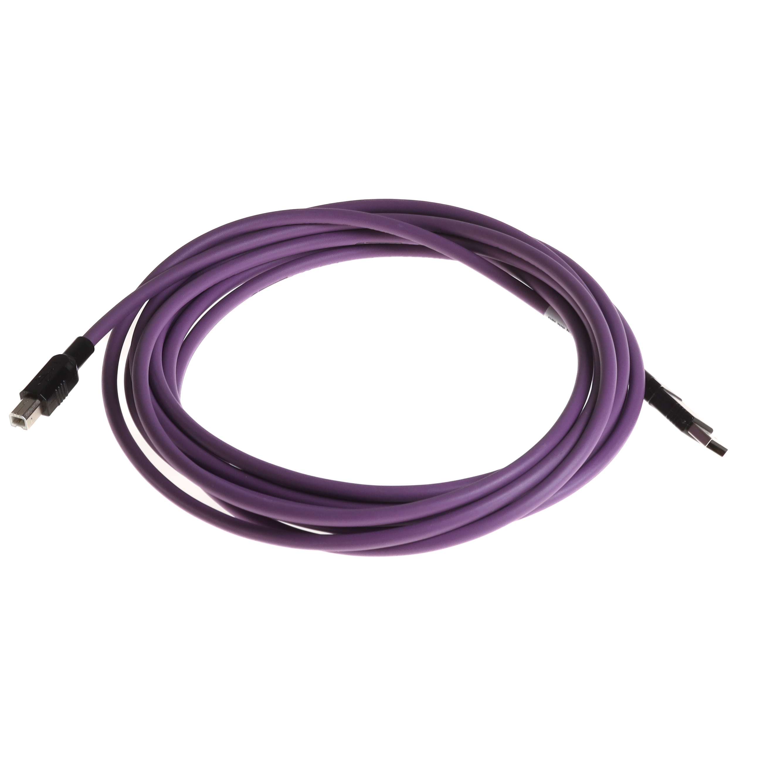 USB 2.0 Kabel PUR für Industrie u. Schleppkette, Typ A auf B, 5m