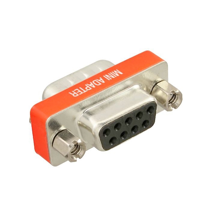 NULL-Modem Adapter DSub-9 Buchse an DSub-9 Stecker (DB9 w/m) NULL-Modem Adapter DSub-9 Buchse an DSub-9 Stecker (DB9 w/m)