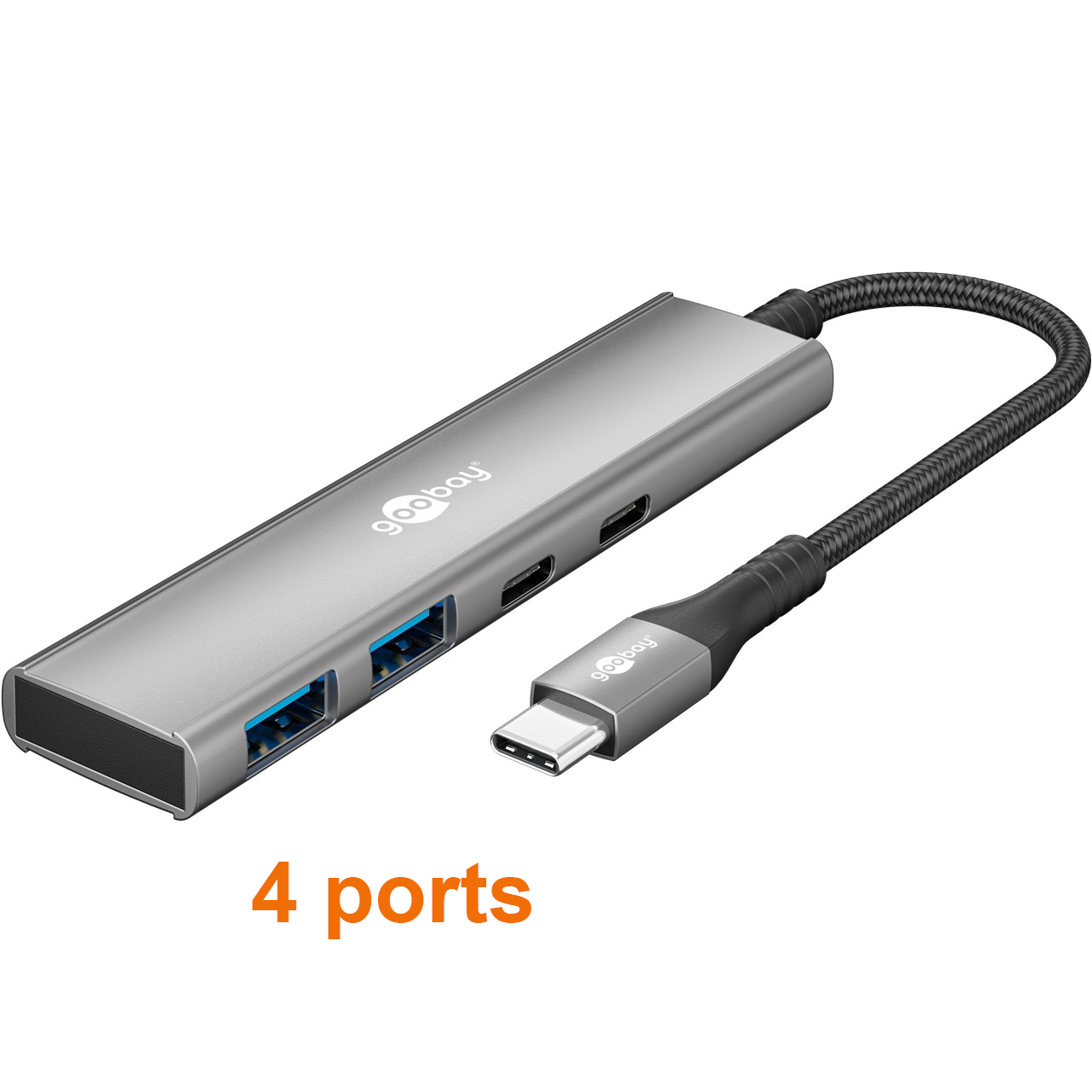 USB-C HUB mit 4 Ports
