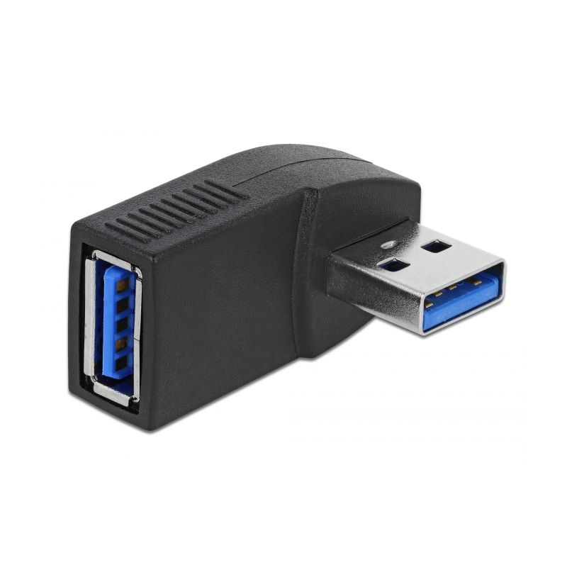 USB-Winkeladapter A 90° nach RECHTS gewinkelt (für USB 3.0, 2.0 & 1.1)