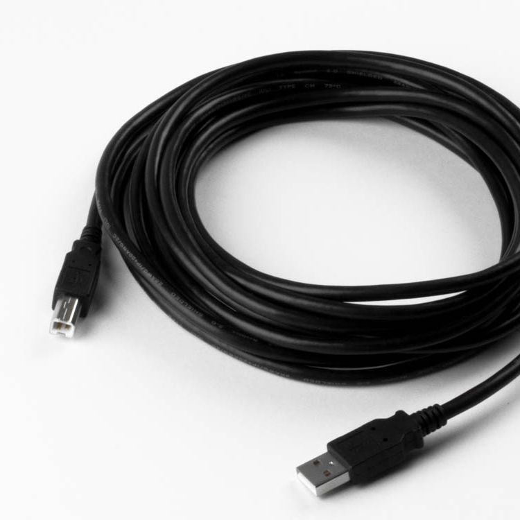 USB 2.0 Industriekabel mit verstärkten Poweradern, PREMIUM+ zertifiziert, 5m