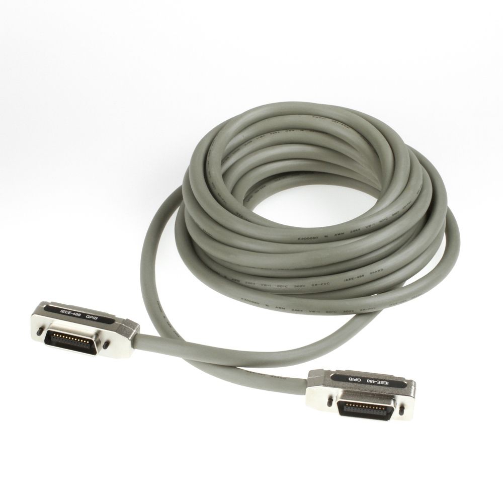 IEEE-488-Bus-Kabel GPIB 2x Cen-24 Stecker/Buchse 8m