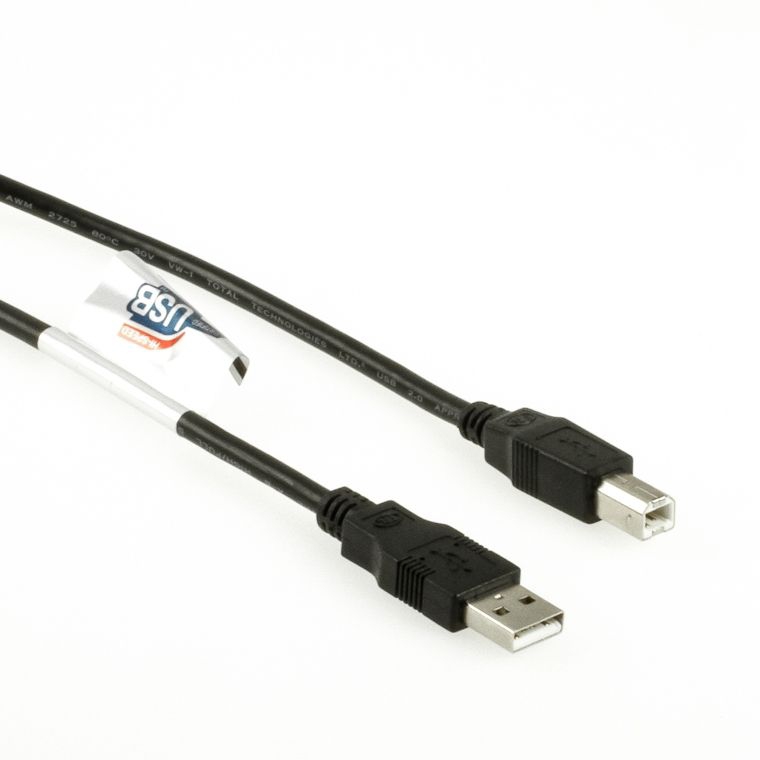 USB 2.0 Kabel UL + zertifiziert AWG28 AWG24 CU 95cm