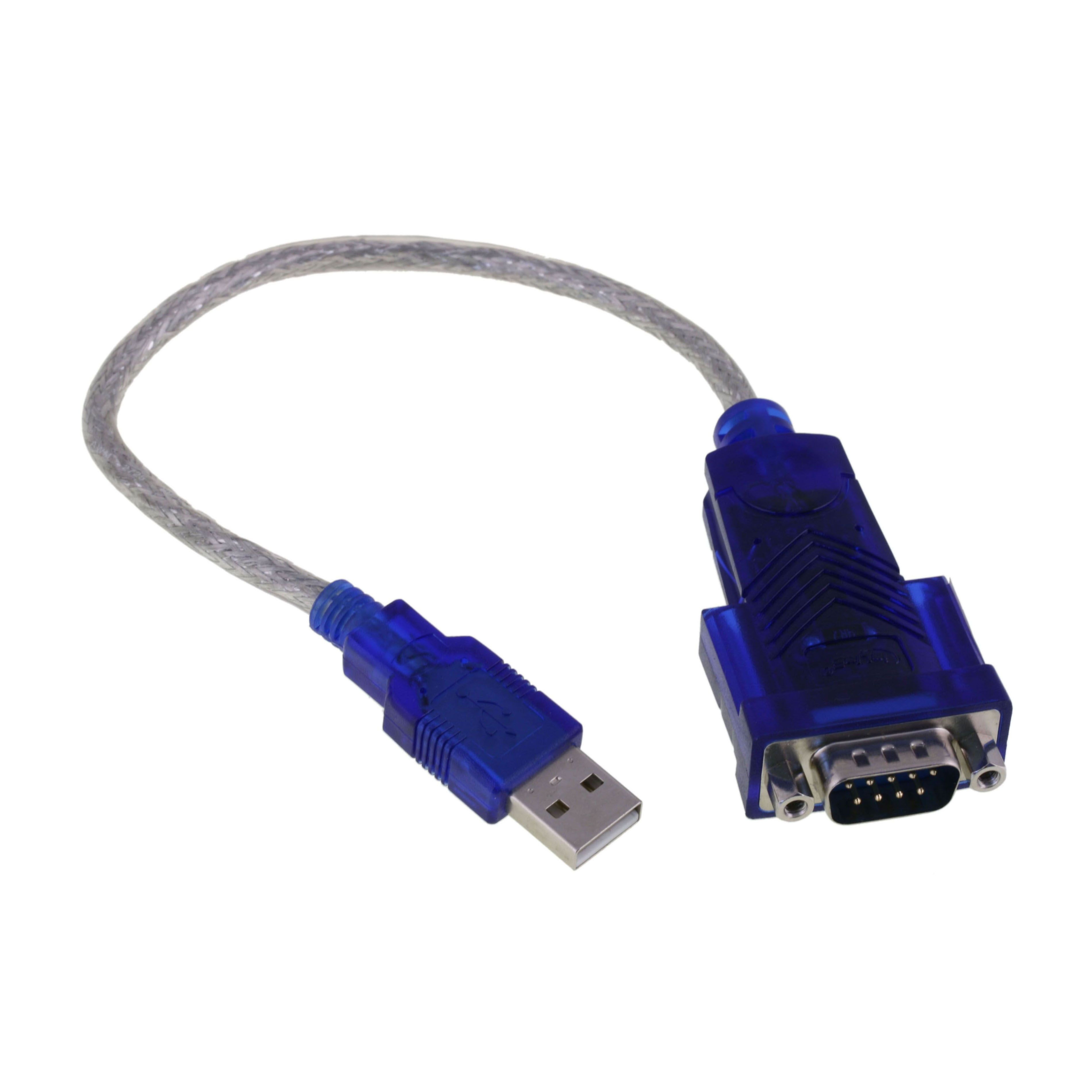 USB Seriell Adapter RS232 DSub-9m 30cm mit PROLIFIC-Chip PL-2303 USB Seriell Adapter RS232 DSub-9m 30cm mit PROLIFIC-Chip PL-2303