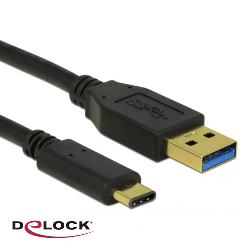 USB-Kabel Type-C™ Stecker auf A-Stecker, USB 3.2 Gen. 2, 10 Gbps, 50cm