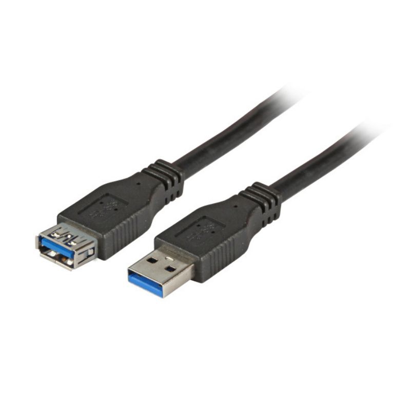 USB 3.0 Verlängerung AWG20 AWG30 A-Stecker an A-Buchse 1m