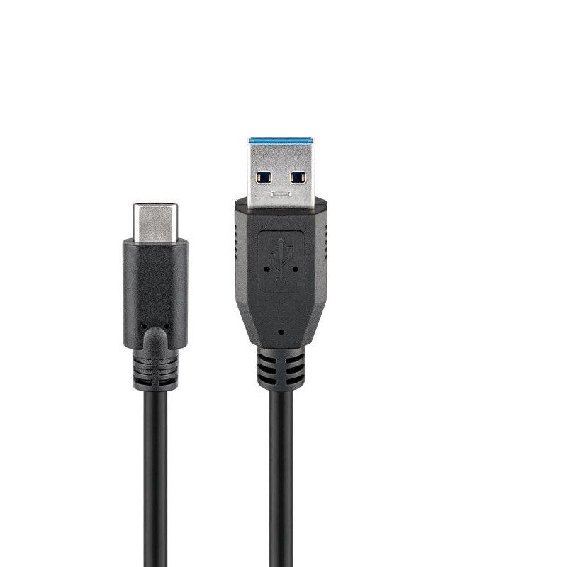 Kurzes USB-Kabel Type-C™ Stecker auf USB 3.0 A Stecker 15cm