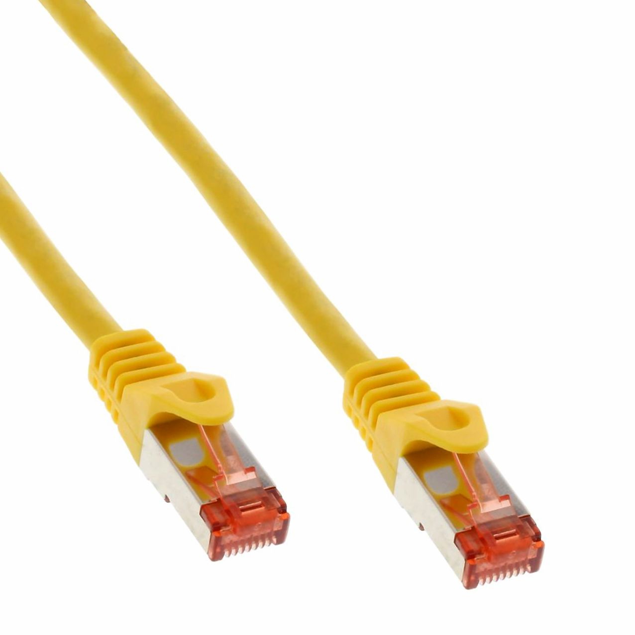 Cat.6 Netzwerkkabel PREMIUM Qualität S/FTP (PIMF) gelb 3m