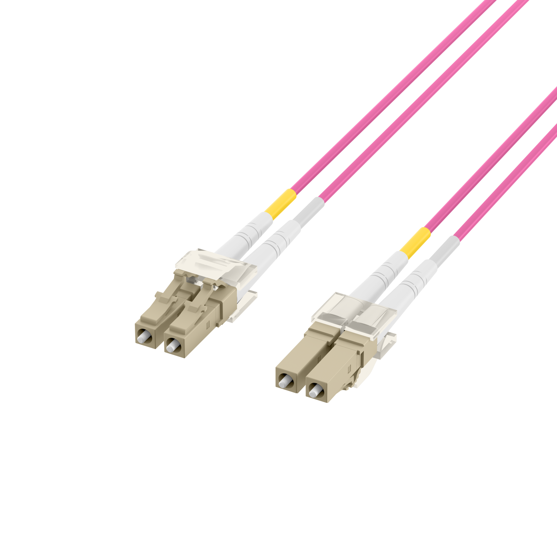 LWL Patchkabel LC/LC Duplex 50/125µm OM4 10m