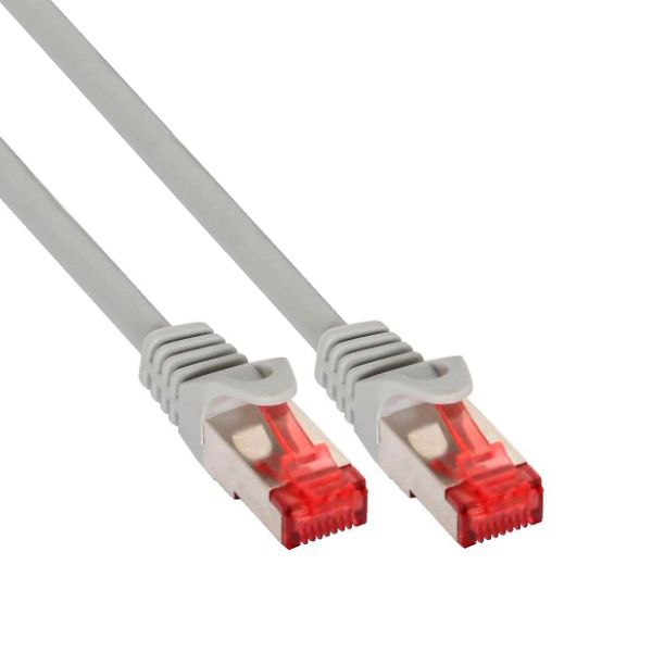 Cat.6 Netzwerkkabel PREMIUM Qualität S/FTP (PIMF) 250Mhz grau 15m
