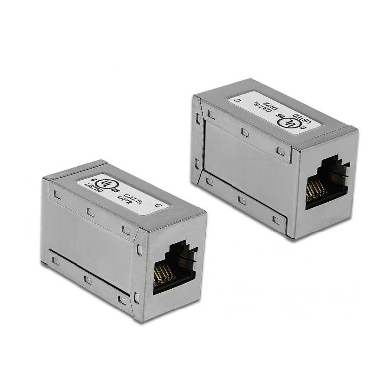 Ethernet Gender-Changer 2x RJ-45-Buchse CAT.6a, UL listed