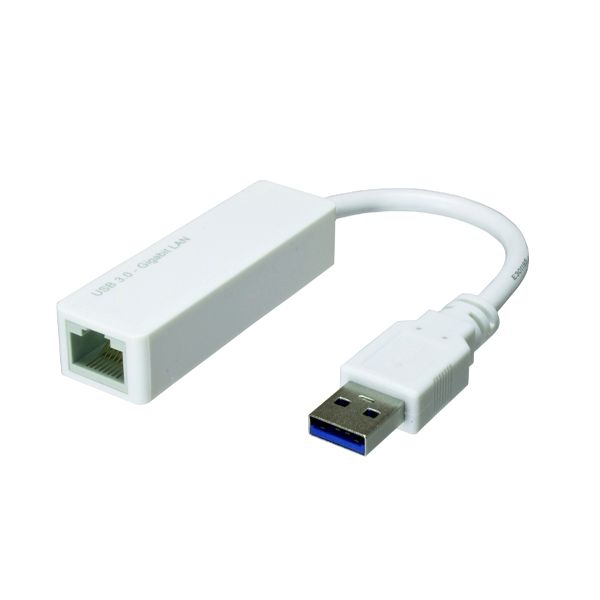 Adapter USB 3.0 auf Gigabit Netzwerk Gbit LAN für Mac und PC